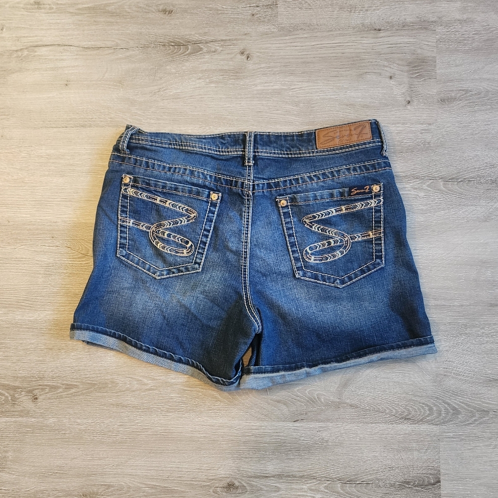Classic Blue Denim Women’s Shorts
